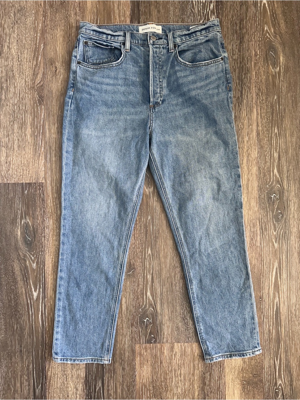 Denim Forum Yoko High Rise Slim Jeans